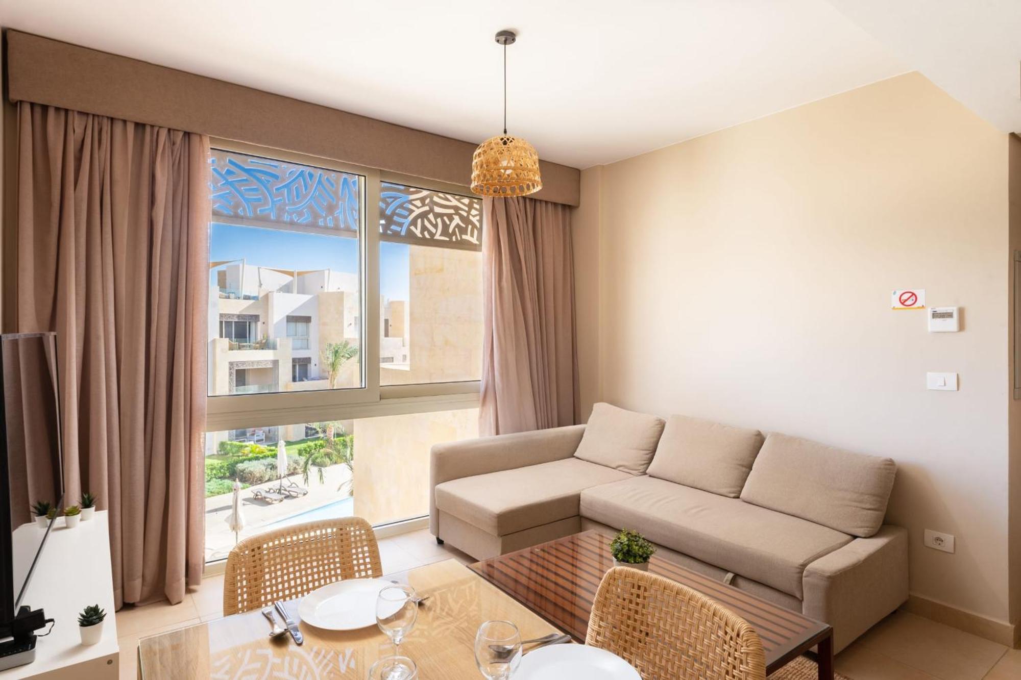 Seascape 1 Bdr Mangroovy Pool & Sea View Apartament Hurghada