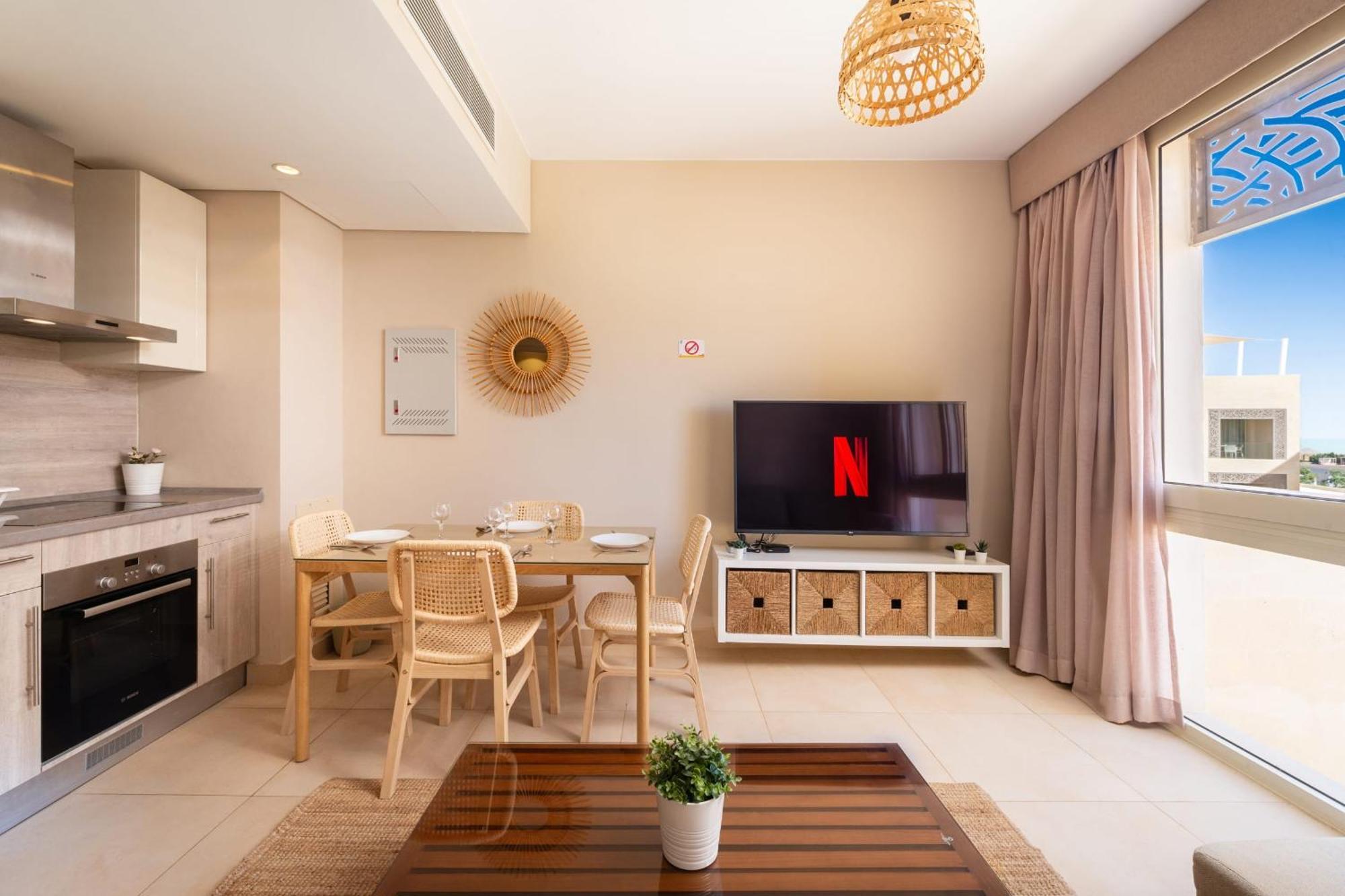 Apartament Seascape 1 Bdr Mangroovy Pool & Sea View